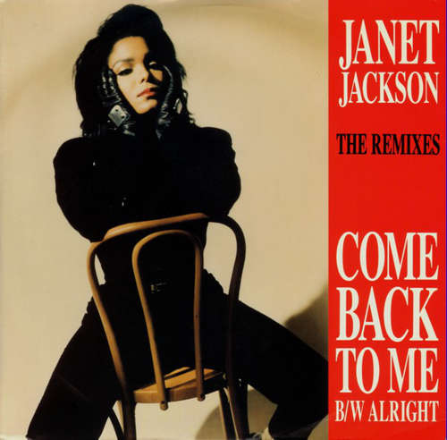 Cover Janet Jackson - Come Back To Me / Alright (The Remixes) (12) Schallplatten Ankauf