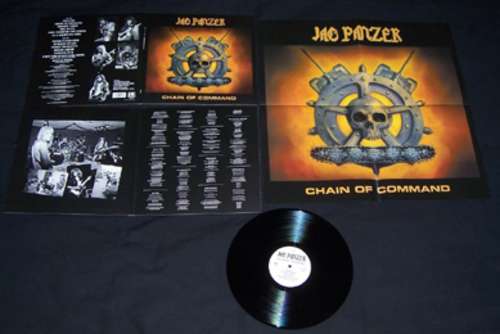 Cover Jag Panzer - Chain Of Command (LP, Album, RM) Schallplatten Ankauf