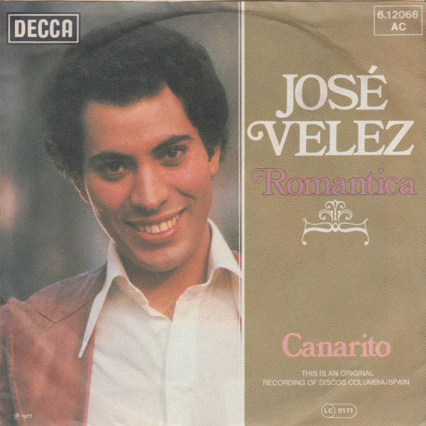 Cover J. Velez* - Romantica (7, Single) Schallplatten Ankauf