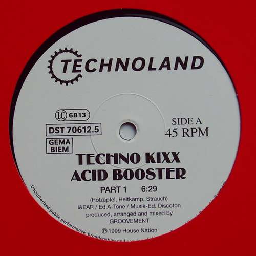 Cover Techno Kixx - Acid Booster (12) Schallplatten Ankauf