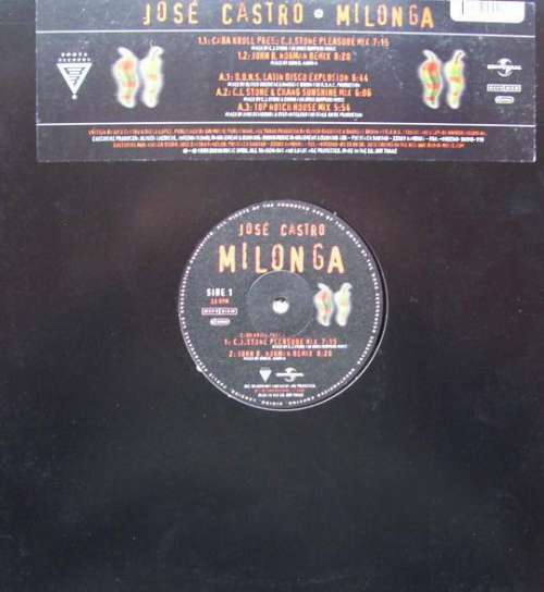 Cover José Castro - Milonga (12) Schallplatten Ankauf