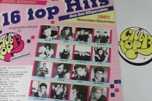 Cover Various - 16 Top Hits aus den Hitparaden November / Dezember '87 (LP, Comp) Schallplatten Ankauf