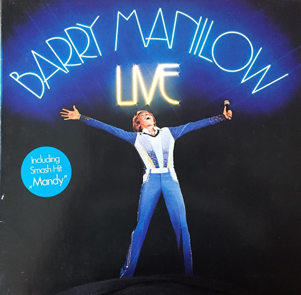 Cover Barry Manilow - Live (2xLP, Album, Gat) Schallplatten Ankauf