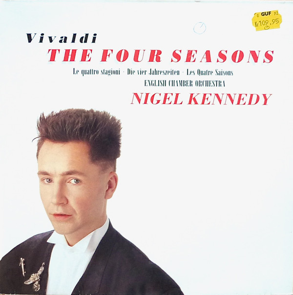 Cover Vivaldi* - Nigel Kennedy, English Chamber Orchestra - The Four Seasons  (Le Quattro Stagioni · Die Vier Jahreszeiten · Les Quatre Saisons) (LP) Schallplatten Ankauf