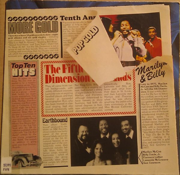 Bild The Fifth Dimension - Pop Gold (LP, Album, Club, RE) Schallplatten Ankauf