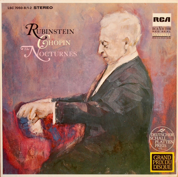 Cover Rubinstein*, Chopin* - The Nocturnes (2xLP, Album, RE, RP) Schallplatten Ankauf