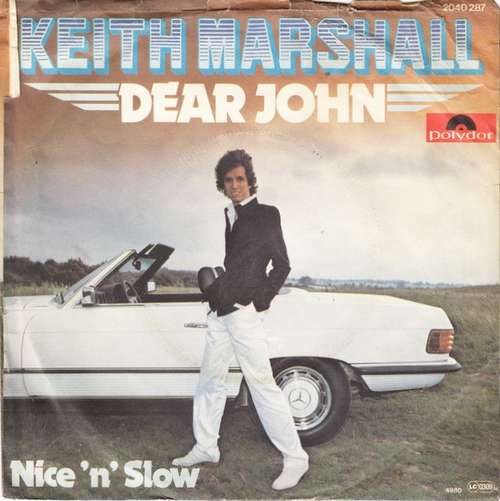 Cover Keith Marshall - Dear John (7, Single) Schallplatten Ankauf