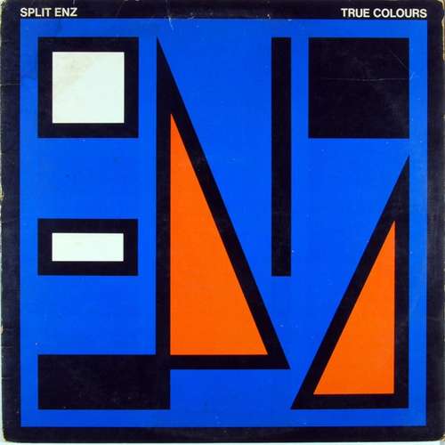 Cover Split Enz - True Colours (LP, Album, Etch, Blu) Schallplatten Ankauf