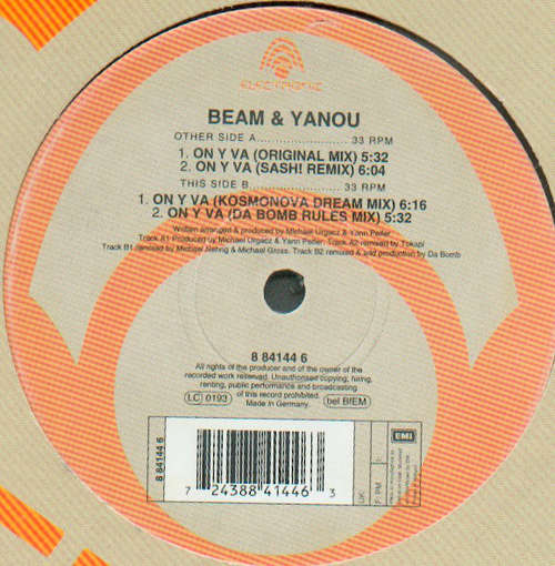 Cover Beam & Yanou - On Y Va (12) Schallplatten Ankauf