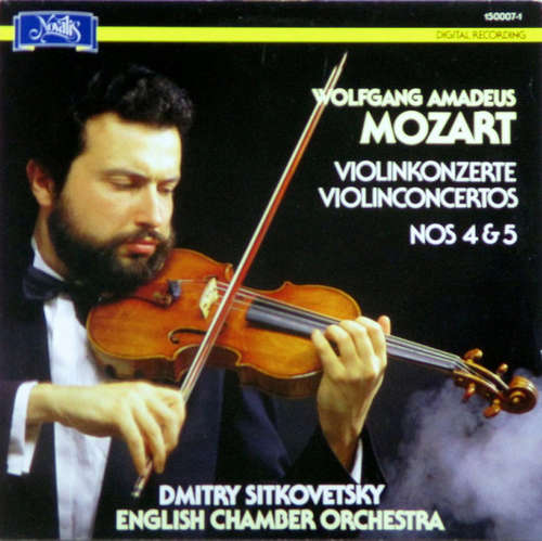 Cover Wolfgang Amadeus Mozart - Dmitry Sitkovetsky, English Chamber Orchestra - Violin Concertos Nos. 4 & 5 (LP, Dig) Schallplatten Ankauf
