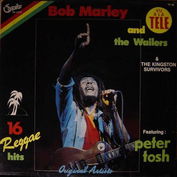 Cover Bob Marley And The Wailers* Featuring Peter Tosh & The Kingston Survivors - 16 Reggae Hits (LP, Comp) Schallplatten Ankauf