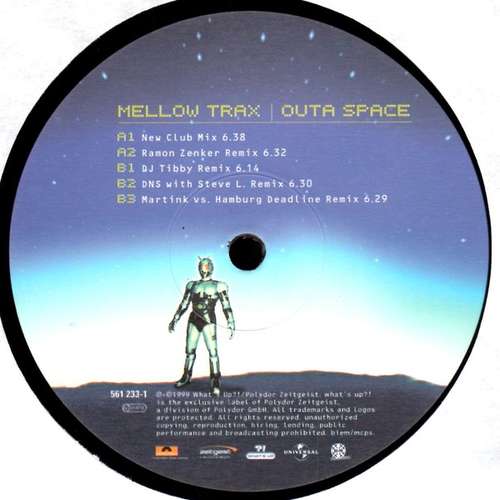 Cover Mellow Trax - Outa Space (12) Schallplatten Ankauf