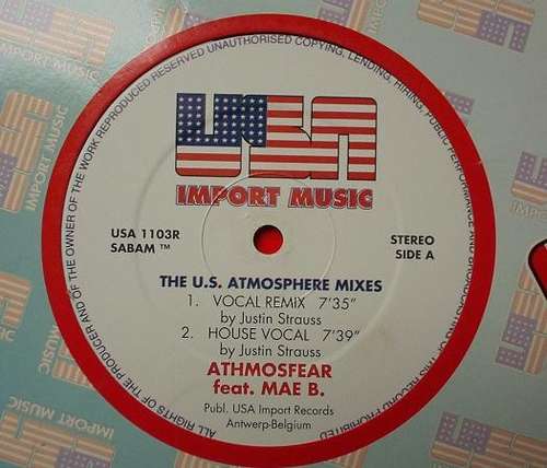 Cover Atm-Oz-Fear (The U.S. Atmosphere Mixes) Schallplatten Ankauf