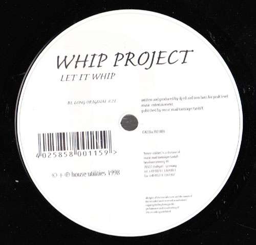 Bild Whip Project - Let It Whip (12) Schallplatten Ankauf