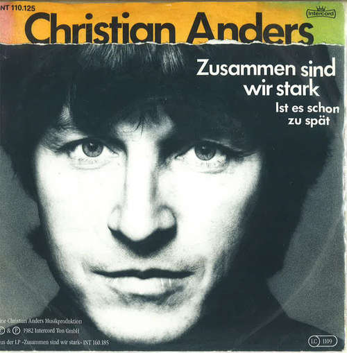 Cover Christian Anders - Zusammen Sind Wir Stark (7, Single) Schallplatten Ankauf