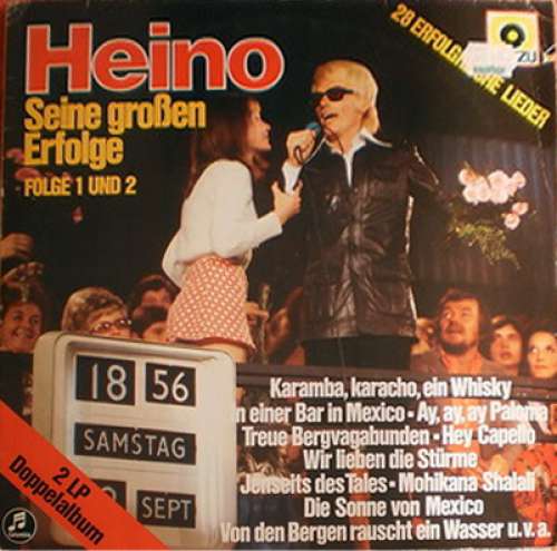 Cover Heino - Seine Großen Erfolge 1&2 (2xLP, Comp) Schallplatten Ankauf