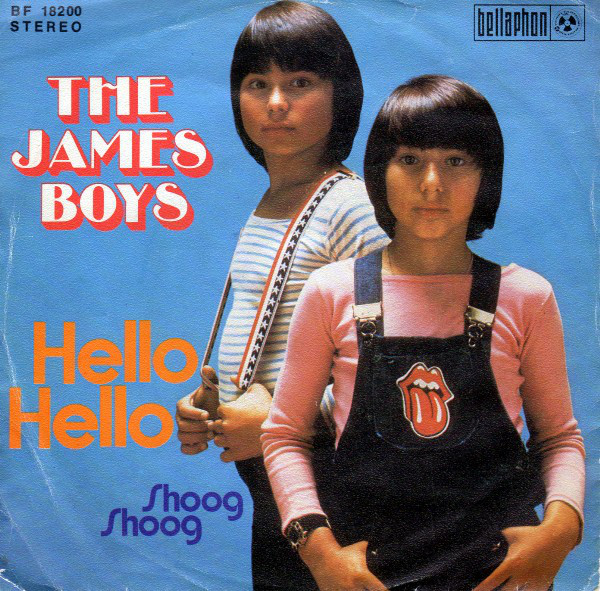 Cover The James Boys (2) - Hello Hello (7, Single) Schallplatten Ankauf