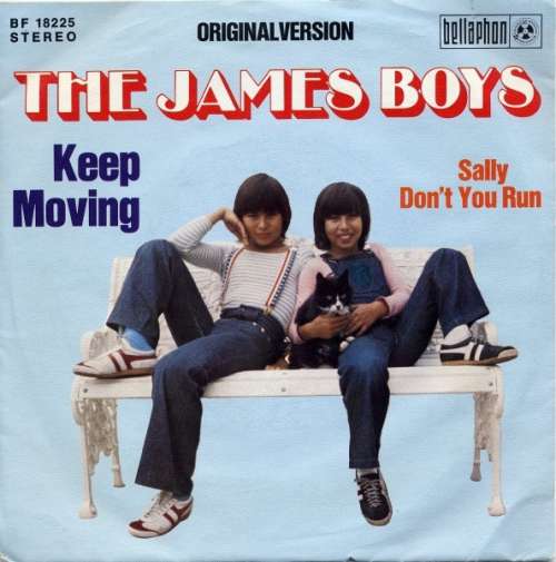 Cover The James Boys (2) - Keep Moving (7, Single) Schallplatten Ankauf
