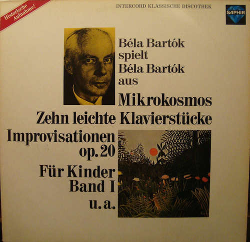 Cover Béla Bartók - Béla Bartók Spielt Béla Bartók (LP, Mono) Schallplatten Ankauf