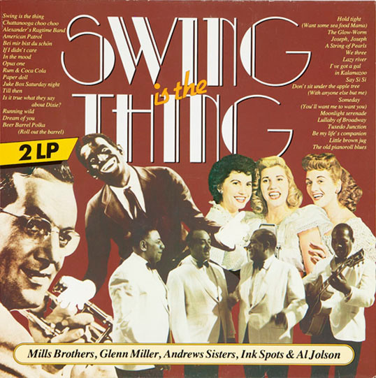Cover Various - Swing Is The Thing (2xLP, Comp) Schallplatten Ankauf