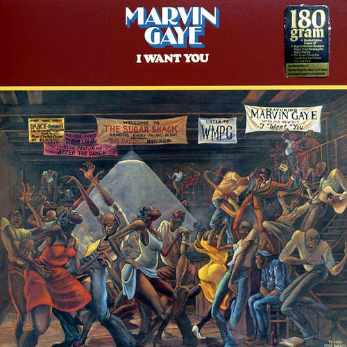 Cover Marvin Gaye - I Want You (LP, Album, RE, 180) Schallplatten Ankauf