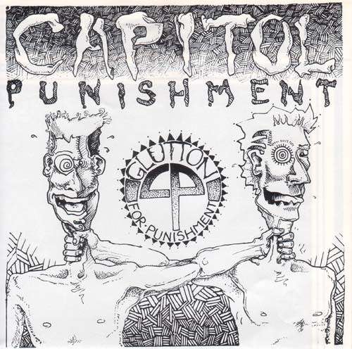 Cover Capitol Punishment - Glutton For Punishment EP (7, EP, Whi) Schallplatten Ankauf