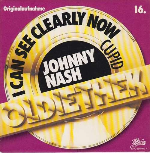 Cover Johnny Nash - I Can See Clearly Now / Cupid (7, Single, RE) Schallplatten Ankauf