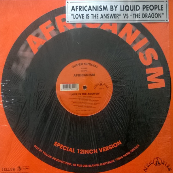 Cover Africanism By Liquid People - Love Is The Answer / The Dragon (12) Schallplatten Ankauf