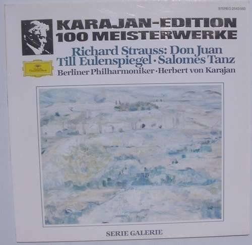 Cover Richard Strauss - Berliner Philharmoniker ● Herbert Von Karajan - Don Juan; Till Eulenspiegel; Salomes Tanz (LP, Album, RE) Schallplatten Ankauf