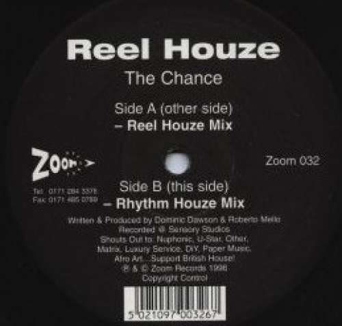 Cover Reel Houze - The Chance (12) Schallplatten Ankauf