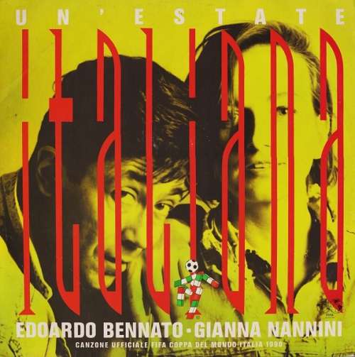 Cover Edoardo Bennato ▪ Gianna Nannini - Un' Estate Italiana (12, Single) Schallplatten Ankauf