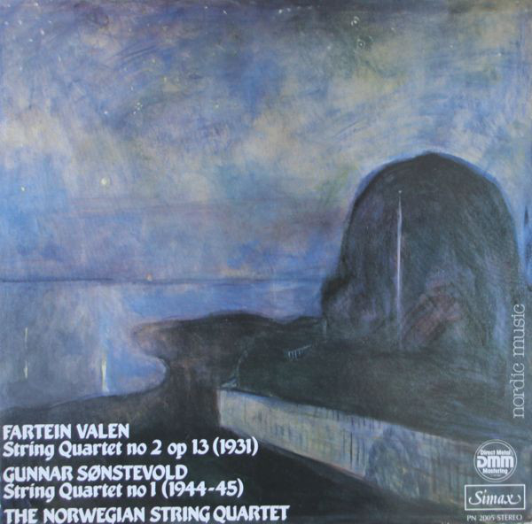 Cover Fartein Valen / Gunnar Sønstevold, The Norwegian String Quartet* - String Quartet No 2 Op 13 / String Quartet No 1 (LP, Album) Schallplatten Ankauf