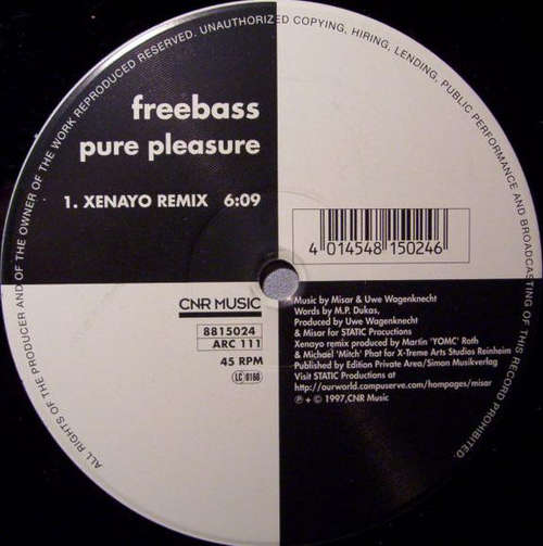 Cover Freebass - Pure Pleasure (12) Schallplatten Ankauf
