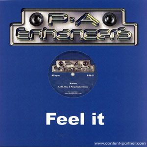 Cover P.A. Enhancers - Feel It (12) Schallplatten Ankauf