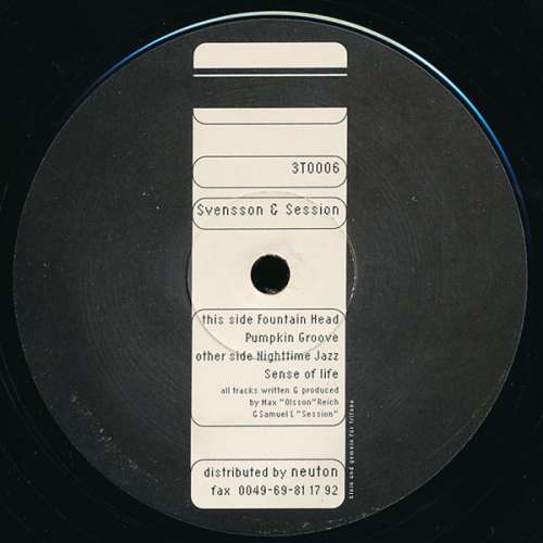 Cover Svensson & Session* - Fountain Head (12) Schallplatten Ankauf