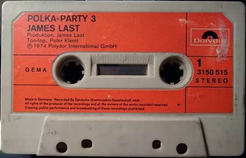 Cover James Last - Polka Party 3 (Cass, Album) Schallplatten Ankauf