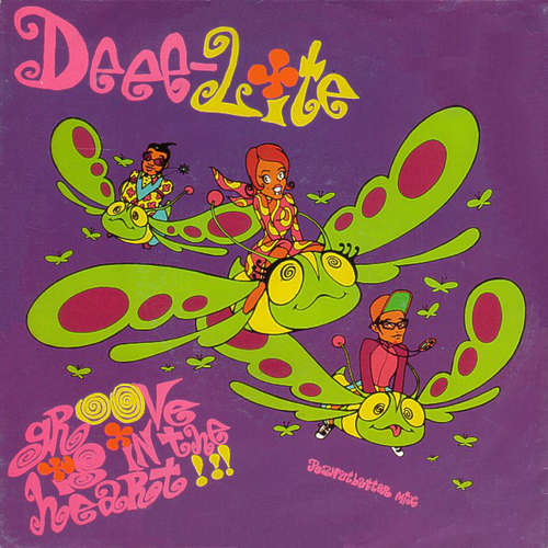 Cover Deee-Lite - Groove Is In The Heart (7, Single) Schallplatten Ankauf
