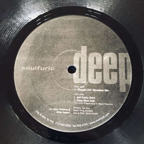 Cover Deep Swing Presents Jazz Transit - Steppin' Out (12, Bla) Schallplatten Ankauf