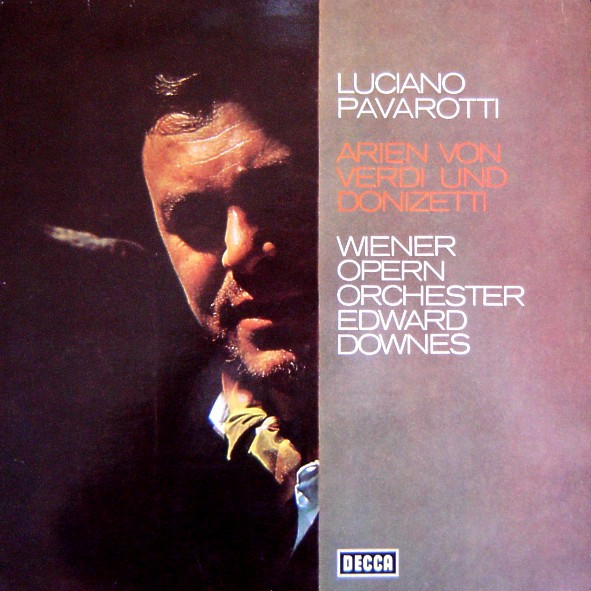 Cover Luciano Pavarotti , Tenor Wiener Opernorchester* , Dirigent: Edward Downes - Arien Von Verdi Und Donizetti (LP, Comp, RE) Schallplatten Ankauf