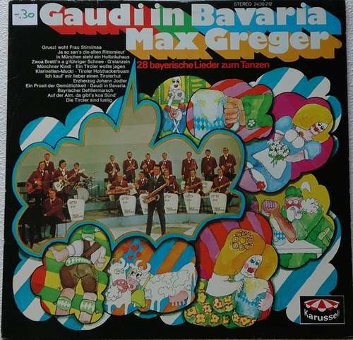 Cover Orchestra Max Greger* - Gaudi In Bavaria (LP) Schallplatten Ankauf