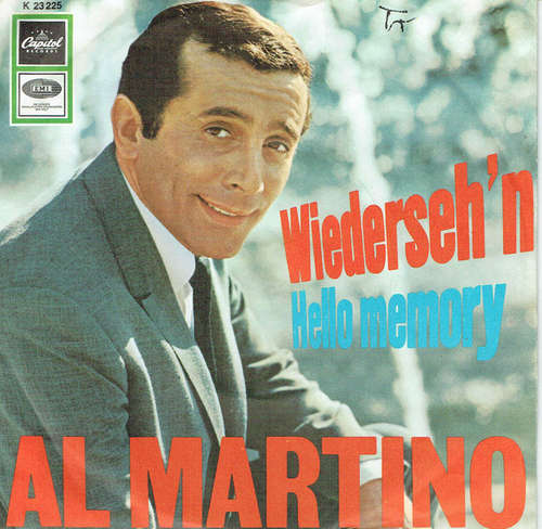 Cover Al Martino - Wiederseh'n / Hello Memory (7, Single) Schallplatten Ankauf