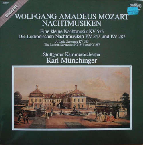 Cover Wolfgang Amadeus Mozart, Stuttgarter Kammerorchester, Karl Münchinger - Nachtmusiken (2xLP) Schallplatten Ankauf