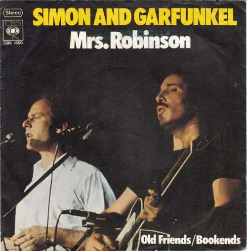 Cover Mrs. Robinson / Old Friends/Bookends Schallplatten Ankauf