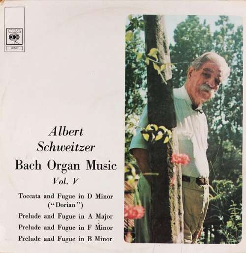 Cover Albert Schweitzer - Bach Organ Music Vol. V (LP) Schallplatten Ankauf