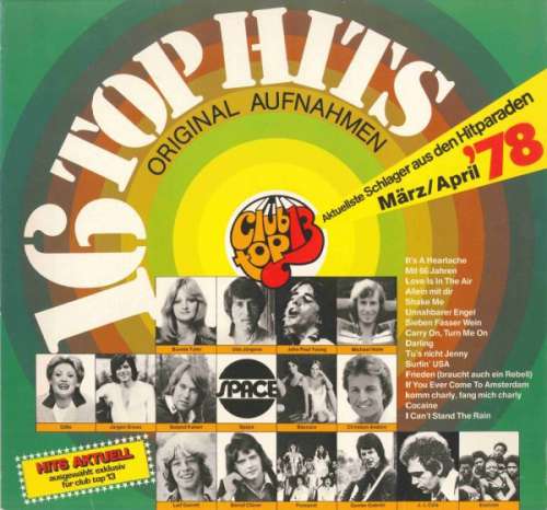 Cover Various - 16 Top Hits - Aktuellste Schlager Aus Den Hitparaden März/April '78 (LP, Comp) Schallplatten Ankauf
