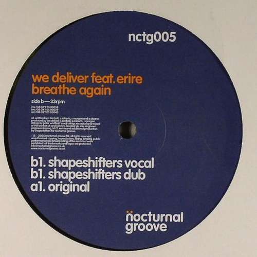Cover We Deliver Feat. Erire - Breathe Again (12) Schallplatten Ankauf