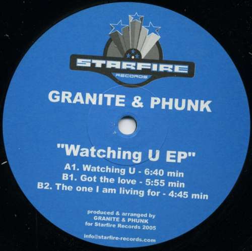 Cover Granite & Phunk - Watching U EP (12, EP) Schallplatten Ankauf