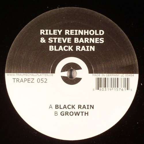 Cover Riley Reinhold & Steve Barnes - Black Rain (12) Schallplatten Ankauf