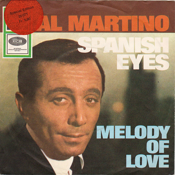 Cover Al Martino - Spanish Eyes (7, Single) Schallplatten Ankauf