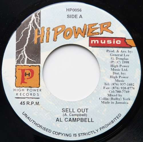Cover Al Campbell - Sell Out (7) Schallplatten Ankauf